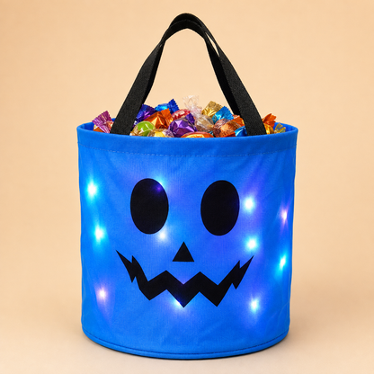 LED Halloween Candy Bucket