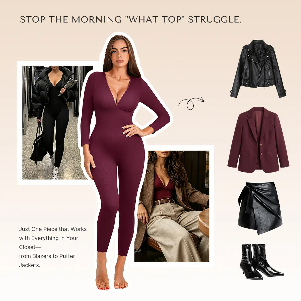 Style it with blazers, leather jackets and puffers