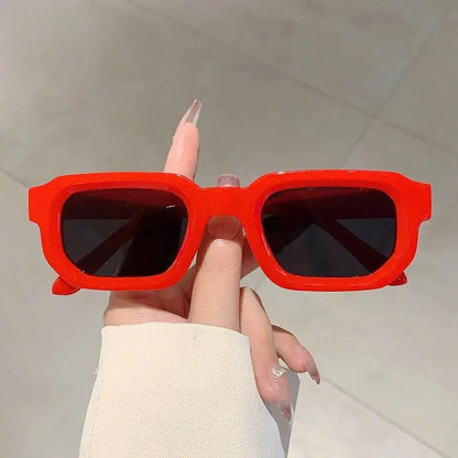 Vintage rectangle sunglasses detail