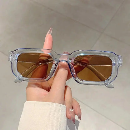 Vintage rectangle sunglasses detail